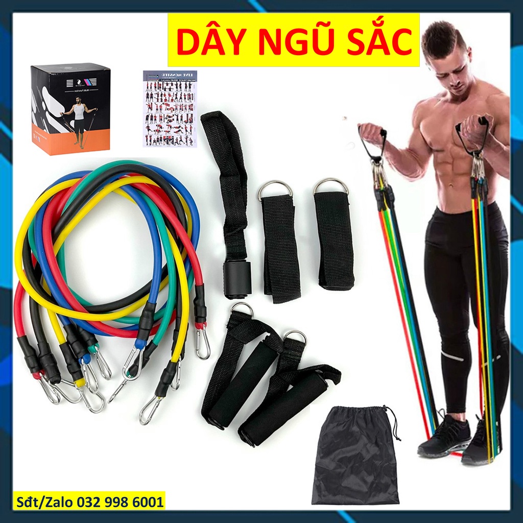 Dây kháng lực Super band Proesce tập gym Yoga Power band tập toàn thân 3602 Miniband Aolikes 3604 3601 ddcg