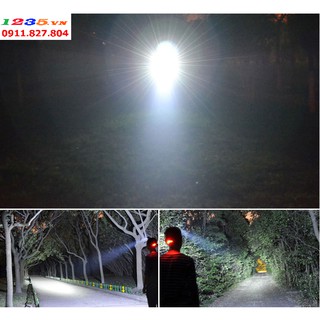 ĐÈN PIN SIÊU SÁNG ĐỘI ĐẦU LED T6