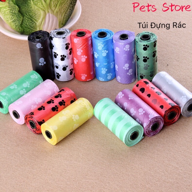 Bịch Đựng Rác Thú Cưng | 15 Túi/Cuộn | Pets Store