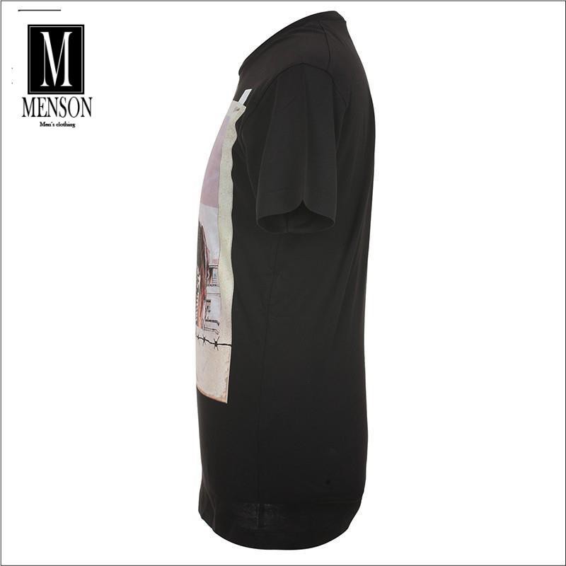 [Hàng Cao Cấp] Áo Thun Nam, Áo Phông Nam Cao Cấp Cổ Tròn Ngắn Tay In Hình 3D đẹp 100% Cotton Chất Mát MENSON M1165 | BigBuy360 - bigbuy360.vn