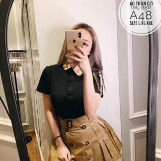 Áo thun Bigsize BBR cổ trụ A48