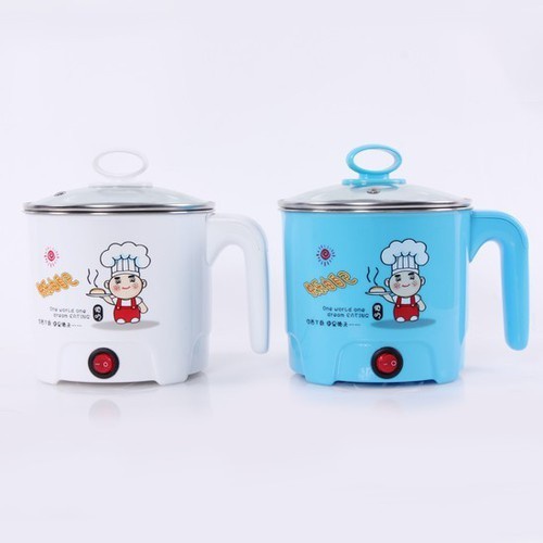 Nồi Nấu Mì Màu Đa Năng, Siêu Tốc 1,6 Lít - ca nấu lẩu nấu mì mini tiện dụng tại nhà