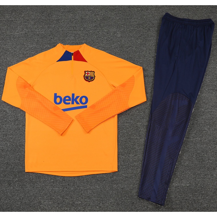 Bộ Đồ Luyện Tập Đá Banh Barcelona 22 / 23 Cho Trẻ Em