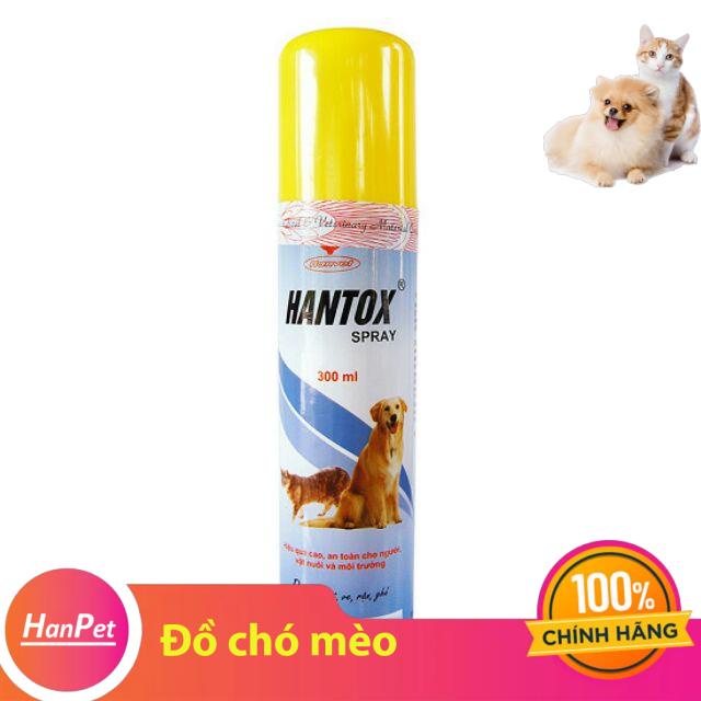 HN - Xịt ve, rận, bọ chét cho thú cưng hantox 300ml