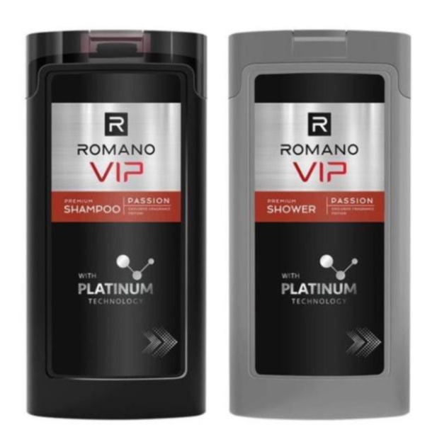 Dầu gội/ Sữa tắm nước hoa Romano 150g/ 180g