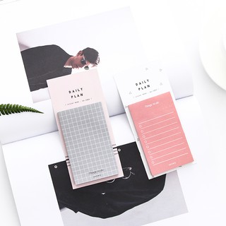 Sticky note Giấy nhớ phong cách đơn giản