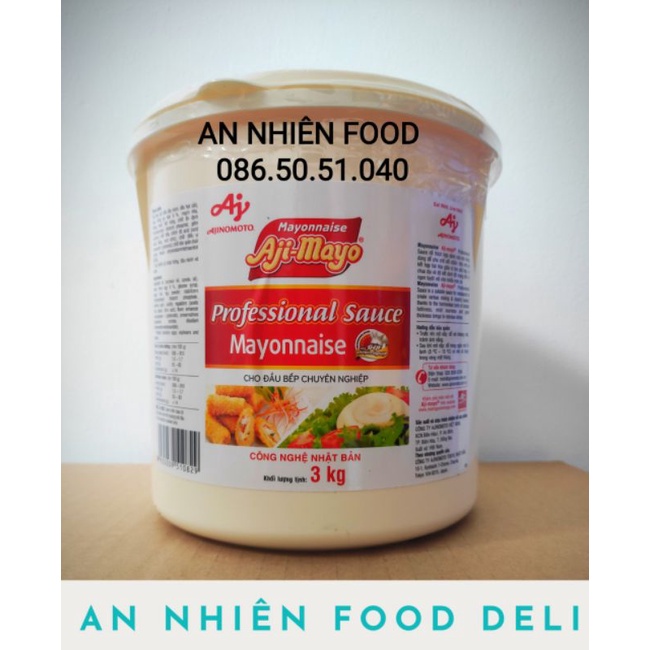 Xốt Mayonnaise 3KG Aj Mayo