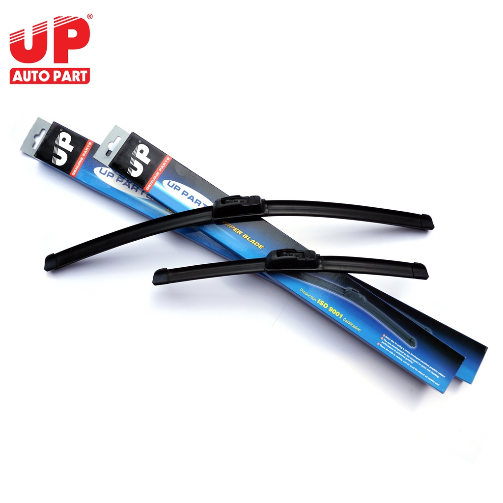 Gạt mưa Silicone UP gọng mềm nhiều SIZE cho các dòng xe phổ biến tại Việt Nam