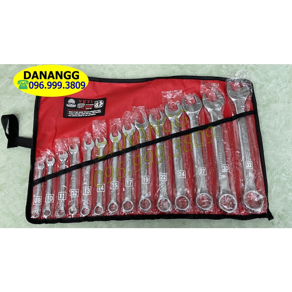 Bộ cờ lê USA 8 - 32 gồm 14 chi tiết