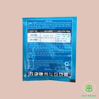 CHẾ PHẨM CITIZEN 777 TRỪ BỆNH HOA LAN