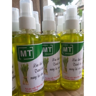 chai xịt tinh dầu sả 100ml