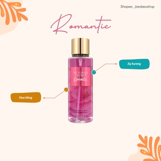 Xịt thơm bodymist Victoria’s Secret Romantic - 250ml