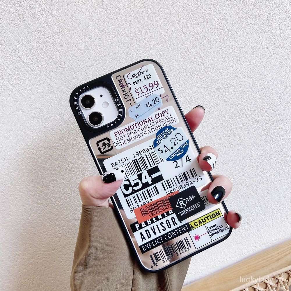 【24 Hours Shipping】【High Quality】Casetify Mirror Case Sales Icon Case iPhone12 11promax 6plus 7plus iPhoneX XR Xsmax iPhone11 Shockproof Casing lWVP