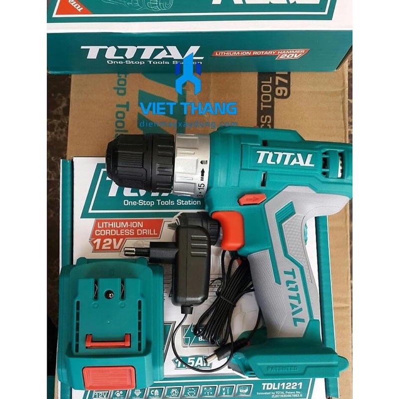 KHOAN BIN TOTAL 12V Chính Hãng