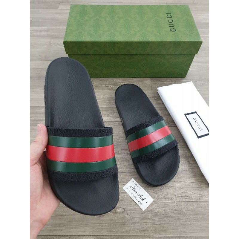 🔥HÀNG SIÊU CẤP🔥Dép lê bảo bình GC hottrend 2021 bản đế bằng cao cấp cực đẹp