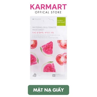MẶT NẠ GIẤY DUA HAU & CÀ CHUA