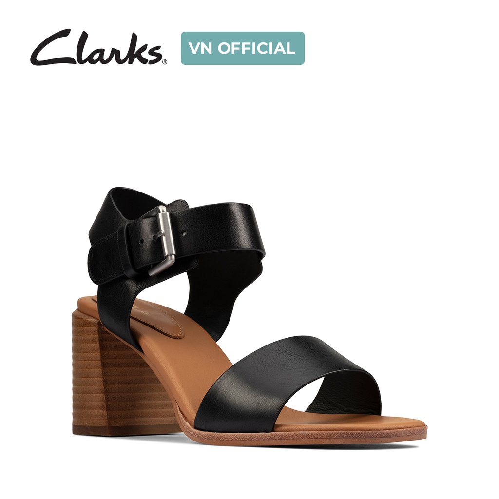 Giày Xăng Đan Nữ CLARKS Landra70 Strap màu đen
