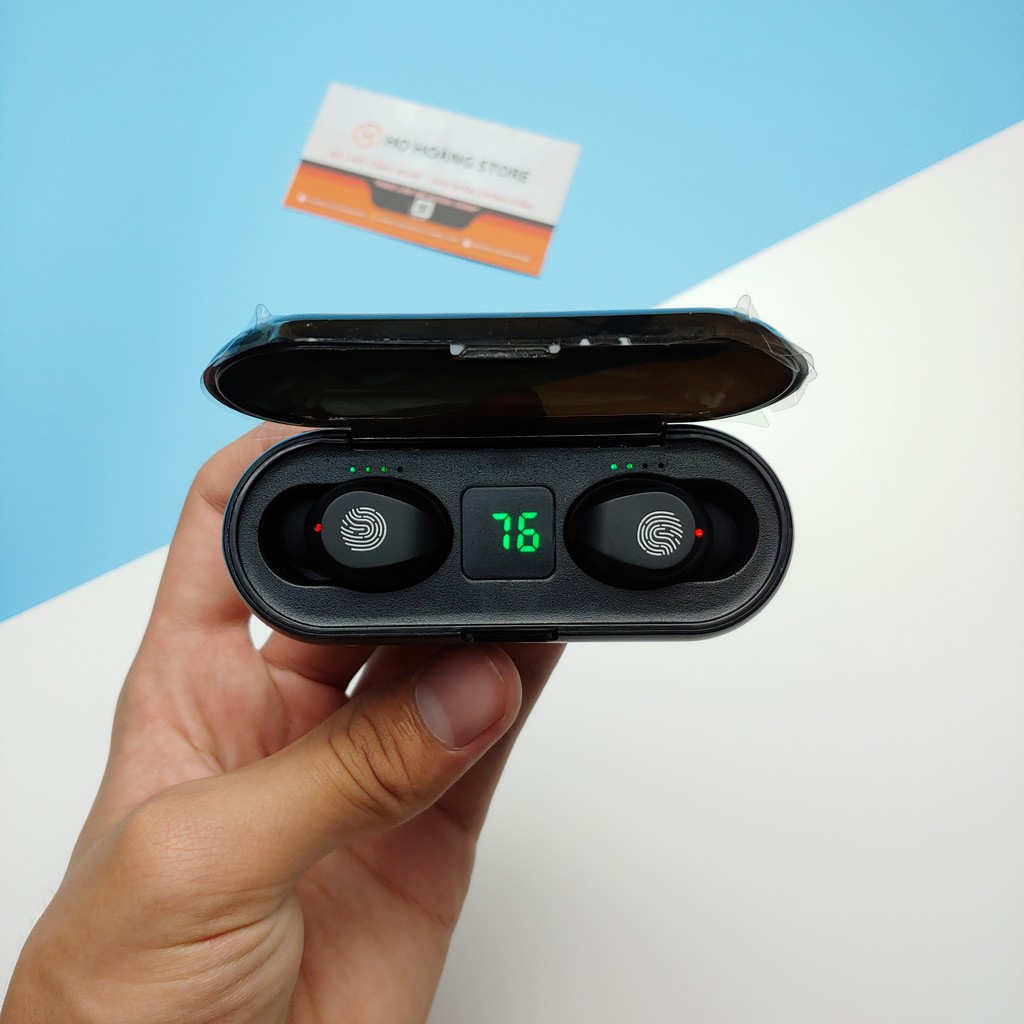 [Chống Nước] Tai Nghe Bluetooth Earbus Amoi F9 Nút Cảm Ứng Bluetooth 5.0 Pin 280 giờ 2000mah | BigBuy360 - bigbuy360.vn