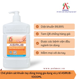 Nước rửa tay khô 1 lít asirub