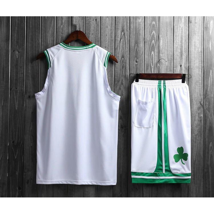Bộ Quần Áo Bóng Rổ Boston Celtics Chất vải mát co giãn tốt Mặc ôm người, thoải mái, Thấm hút mồ hôi (Mẫu mới 2020)