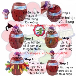 Trò chơi thùng hải tặc (Cỡ vừa)