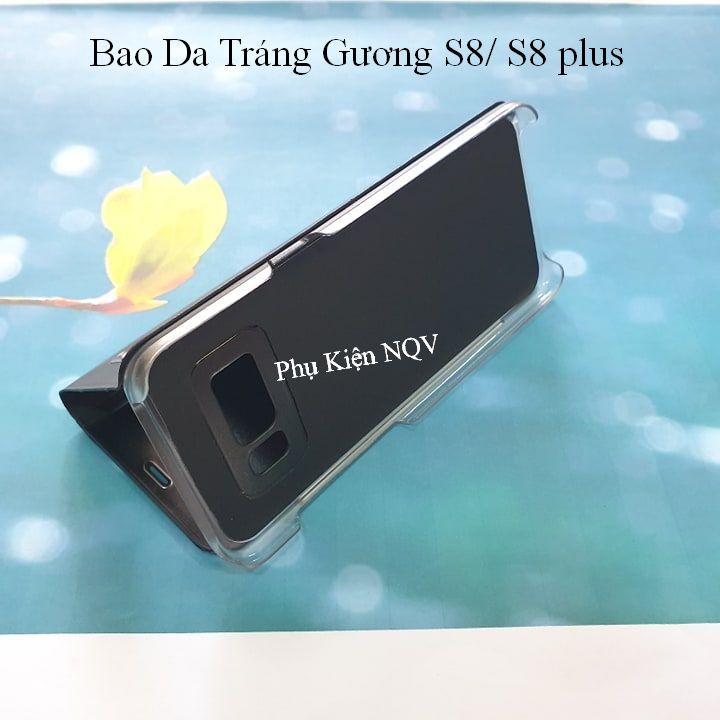 Samsung S8/ S8plus|| Bao Da Clear View Standing Samsung S8/ S8plus - Pk NQV