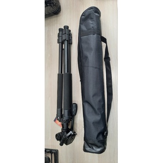 Chân tripod Beike Q108H tặng kèm kẹp điện thoại