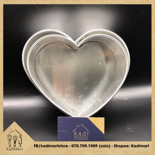Khuôn Tim Gia Công Rời 🍩FREESHIP🍩 cao 8CM các size - Kadi Mart nguyên liệu & dụng cụ làm bánh