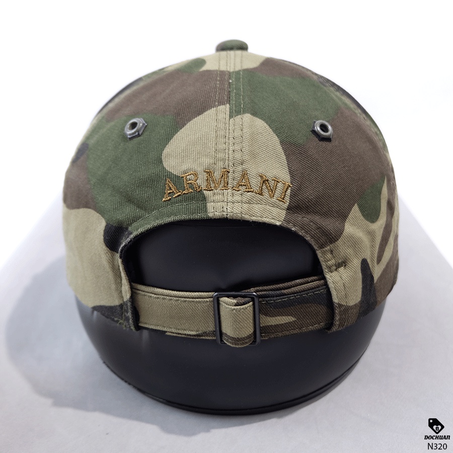 Nón kết army logo hình chữ nhật lớn N320. Hàng VNXK bản cao cấp FreeSize Unisex