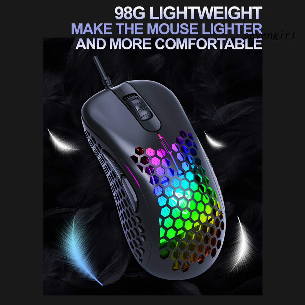 Chuột Chơi Game Có Dây Sev-G540 Phát Sáng Dành Cho Pc / Máy Tính | BigBuy360 - bigbuy360.vn