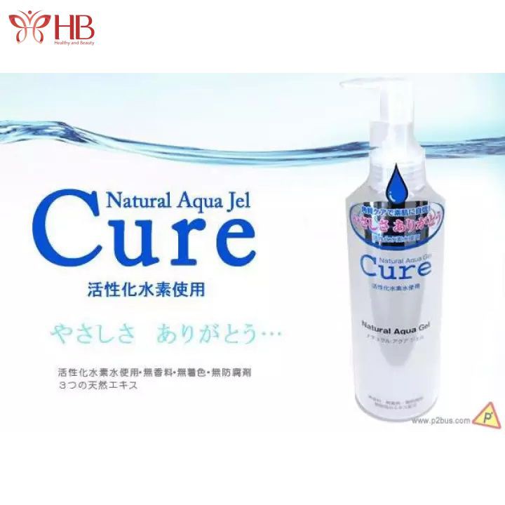 Tẩy da chết Cure Natural Aqua Gel nội địa Nhật Bản 250ml