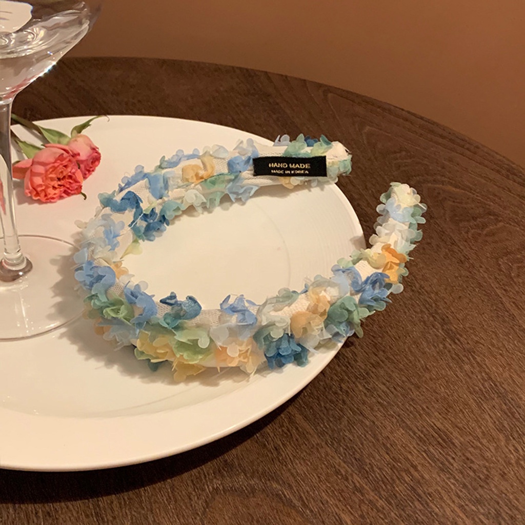 {Soltweter} Băng Đô Bản Rộng In Hoa Nhiều Màu Sắc Ngọt Ngào Cho Nữ