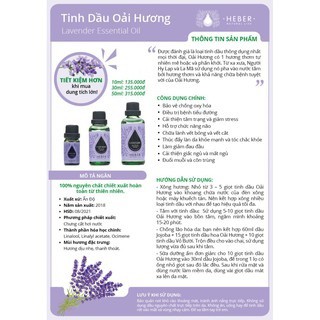 Tinh dầu oải Hương 50ml, 100ml Nguyên chất | Nhập khẩu ẤN ĐỘ.