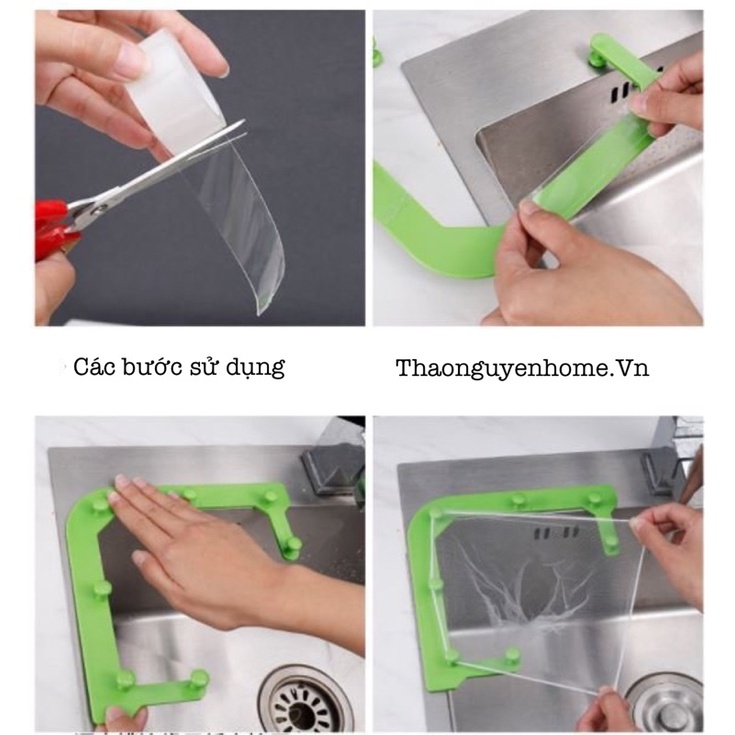 Túi lưới lọc rác, thức ăn thừa giảm tắc cống