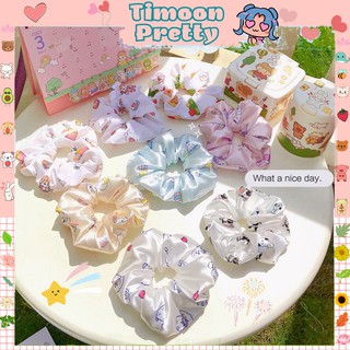 Dây Buộc Tóc Scrunchies Gấu, Bò Sữa Hot 2021 Hot