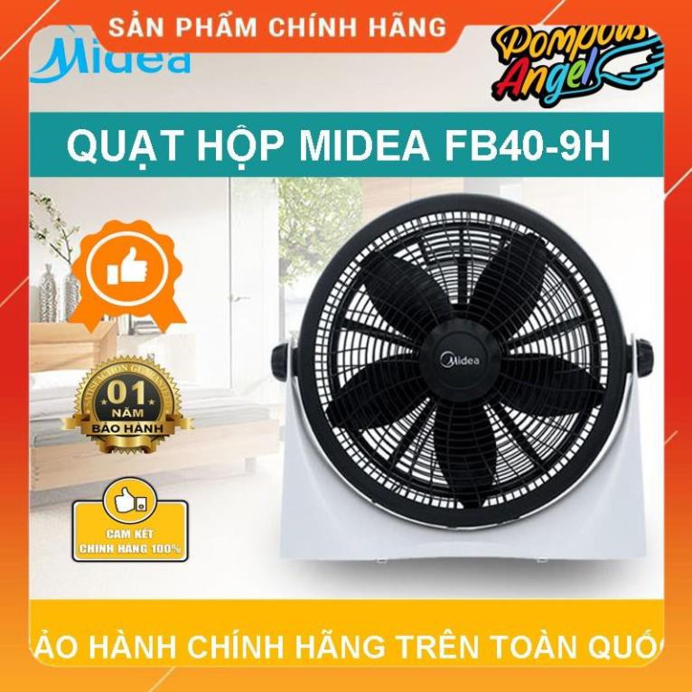 [FreeShip] QUẠT HỘP MIDEA FB40-9H - QUẠT TẢN MIDEA , Hàng chính hãng - Bảo hành 12 tháng