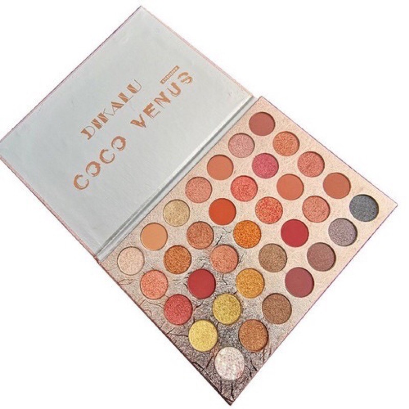 Bảng phấn mắt 35 ô Coco Venus đủ tone makeup