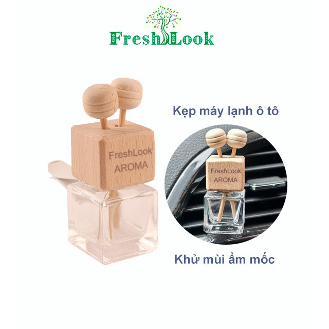 Lọ khuếch tán dùng chứa tinh dầu tự nhiên FreshLook thể tích 10ml - Bình đựng tinh dầu khử mùi xe ô tô, phòng ngủ