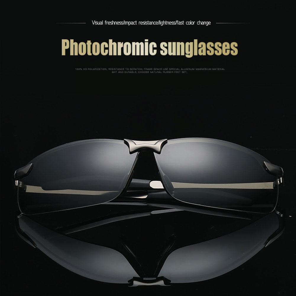 Hw Kính Mát Phân Cực Thay Đổi Màu Sắc Thời Trang Dành Cho Nam