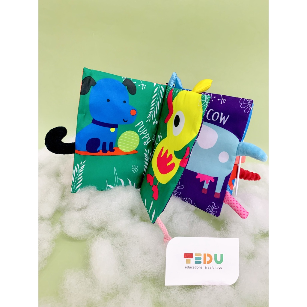Sách vải theo chủ đề TEDU - Đồ chơi giáo dục cho bé