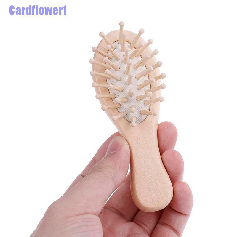 (Hàng Mới Về) Lược Gỗ Mát Xa Da Đầu Chất Lượng Cao
