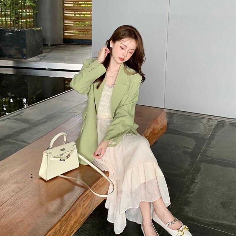 Áo Blazer nữ form xuông dáng rộng phong cách hàn quốc mẫu mới đẹp mã Rb01 | BigBuy360 - bigbuy360.vn