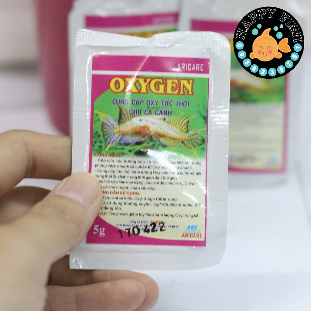 GÓI OXYGEN CUNG CẤP OXY TỨC THÌ