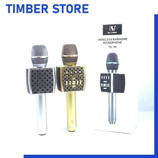 [CHÍNH HÃNG]  Micro Bluetooth Karaoke tích hợp loa YS-95 cao cấp - Bass chuẩn - Hát tại nhà - BẢO HÀNH 6 THÁNG