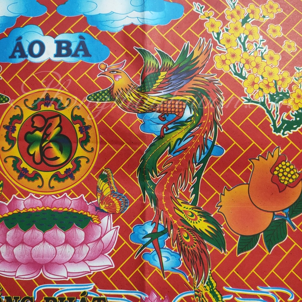 Áo Vải Ông,Bà  kèm tiền giấy-cúng kiến