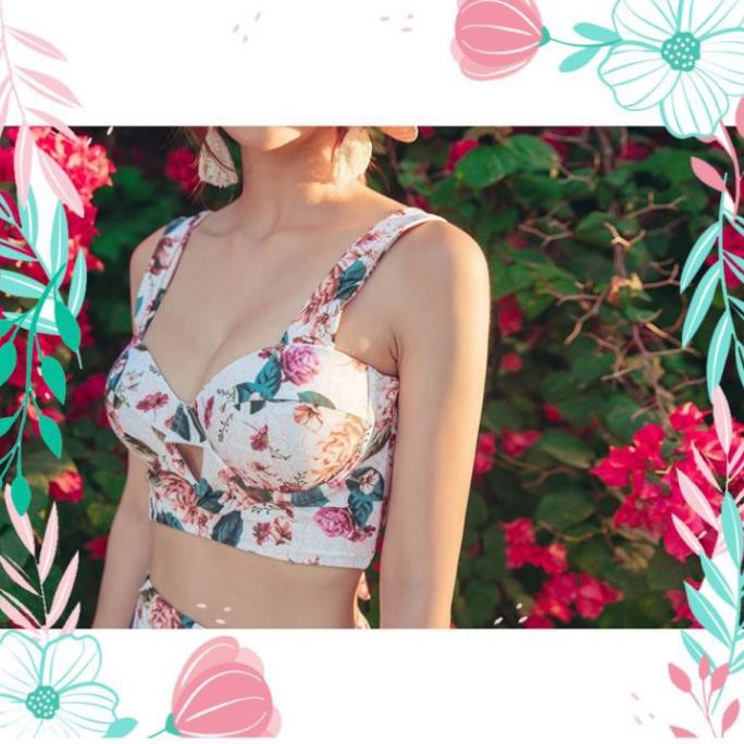 Đồ Tắm Biển Nữ Đẹp 2 Mảnh Họa Tiết Bikini Đi Biển Thời Trang Gợi Cảm 😍