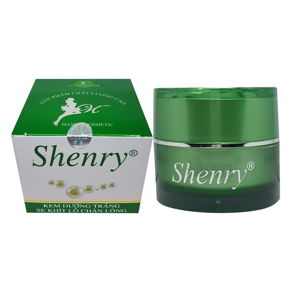 KEM DƯỠNG TRẮNG SE KHÍT LỖ CHÂN LÔNG SHENRY 20G