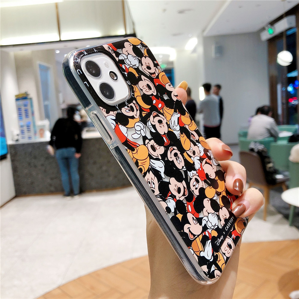 Ốp lưng điện thoại hình Mickey bằng TPU chống sốc cho IPhone 12pro max 12mini 11Pro Max XS Max XR SE 2020 7 8 Plus | BigBuy360 - bigbuy360.vn