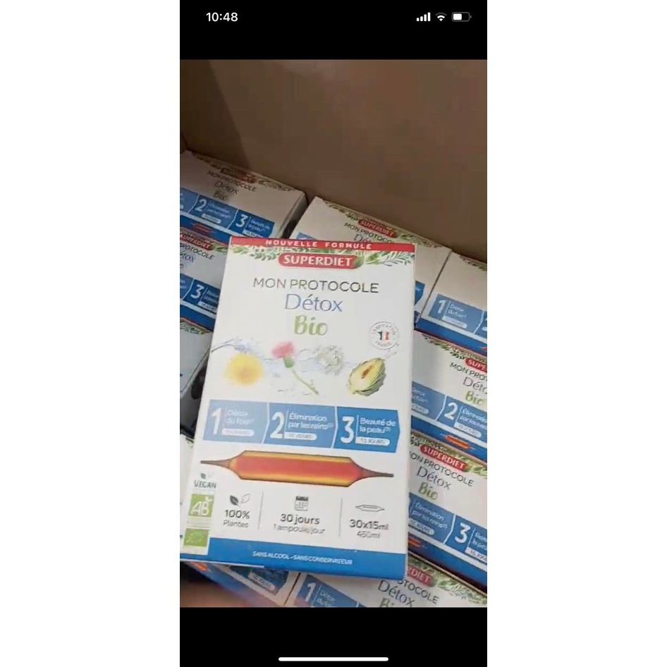 THẢI ĐỘC SUPERDIET MON PROTOCOLE DETOX