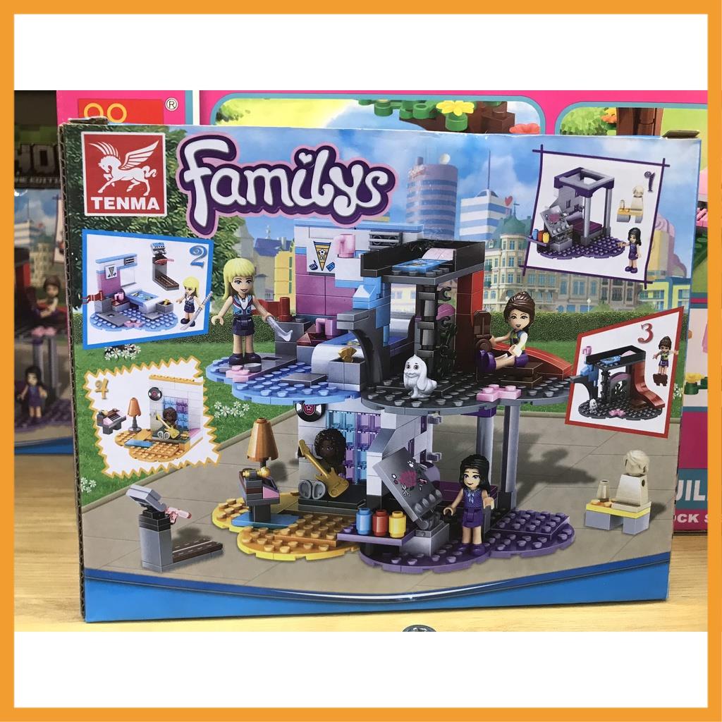 Bộ đồ chơi lắp ráp Phòng tập Thể dục cho bé gái